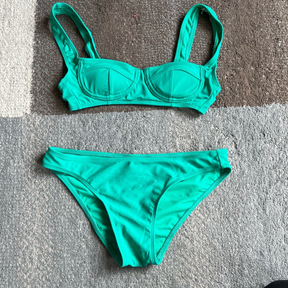 Xhilaration Turquoise Bikini Set S/M